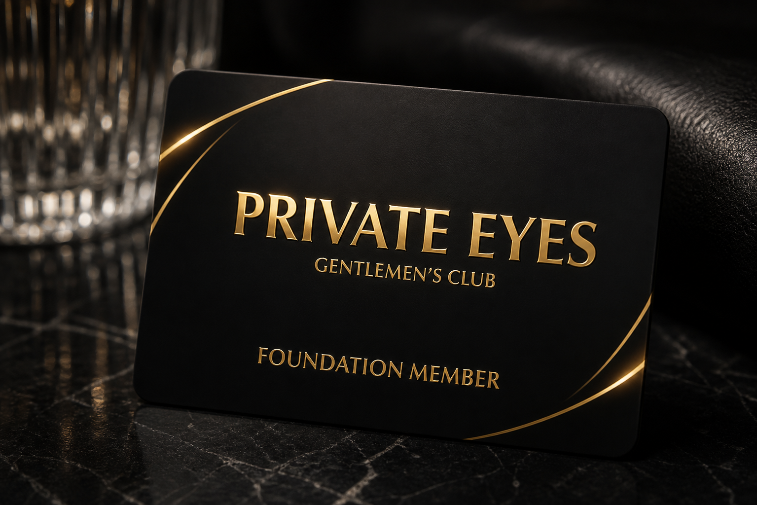 Private Eyes Foundation Member card